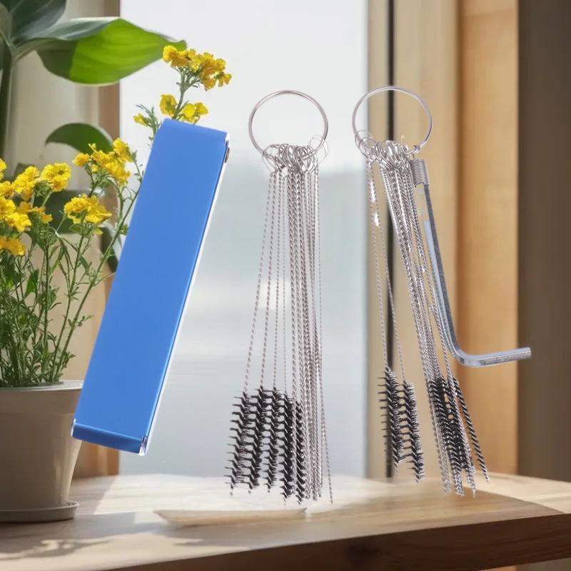 Car Cleaning Brush - 1 set of cleaning needles, brushes,