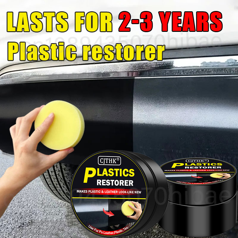 Trim Restorer Plastic - Car Plastic Restorer Back To Black