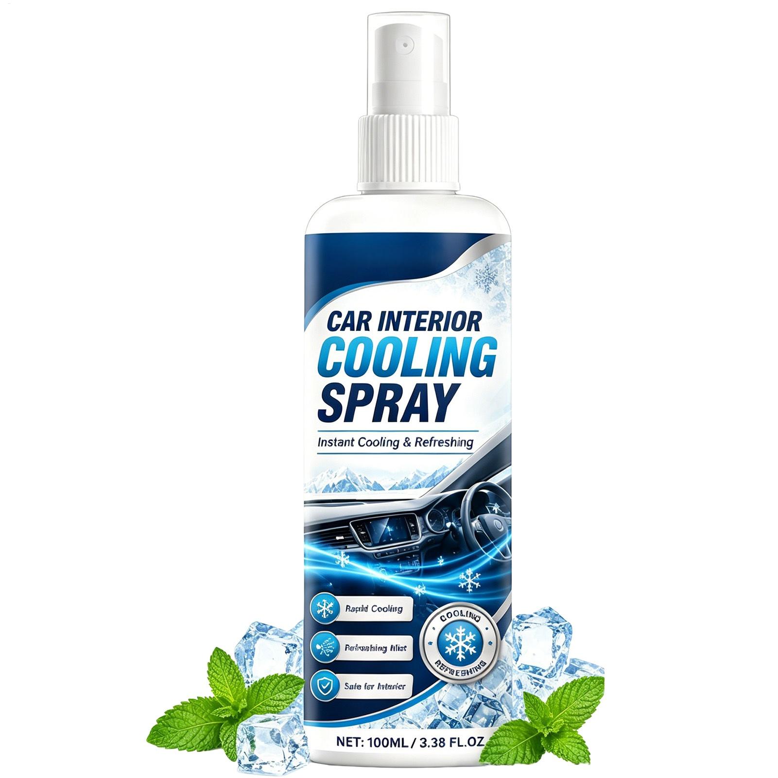 Odor Eliminator Car - 100ml Car Interior Cooling Spray Fast-Acting