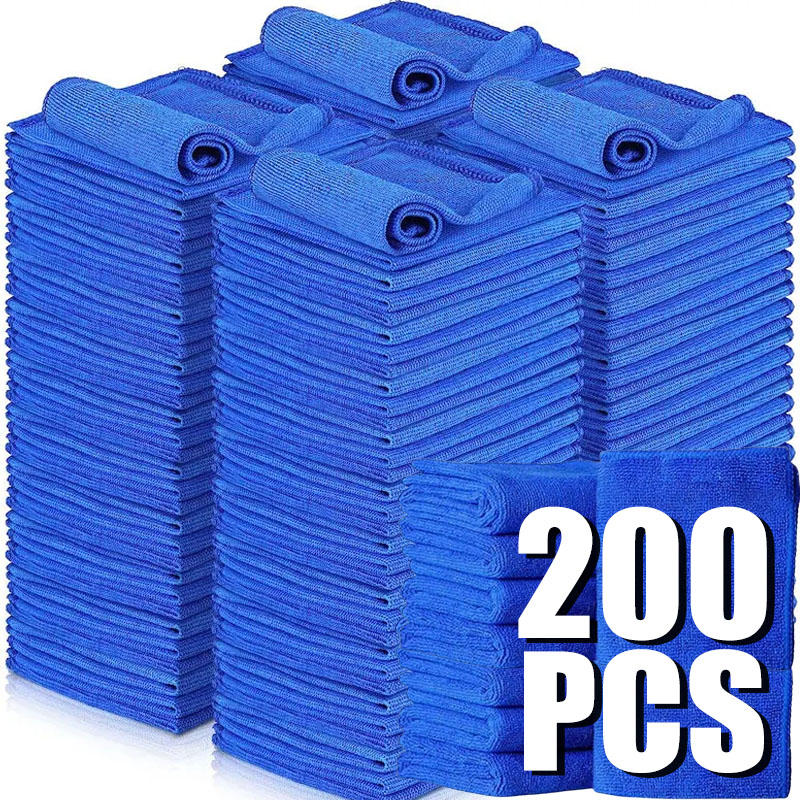 Microfiber Towel Detailing - 10/200PCS Microfiber Car Cleaning Towels Super