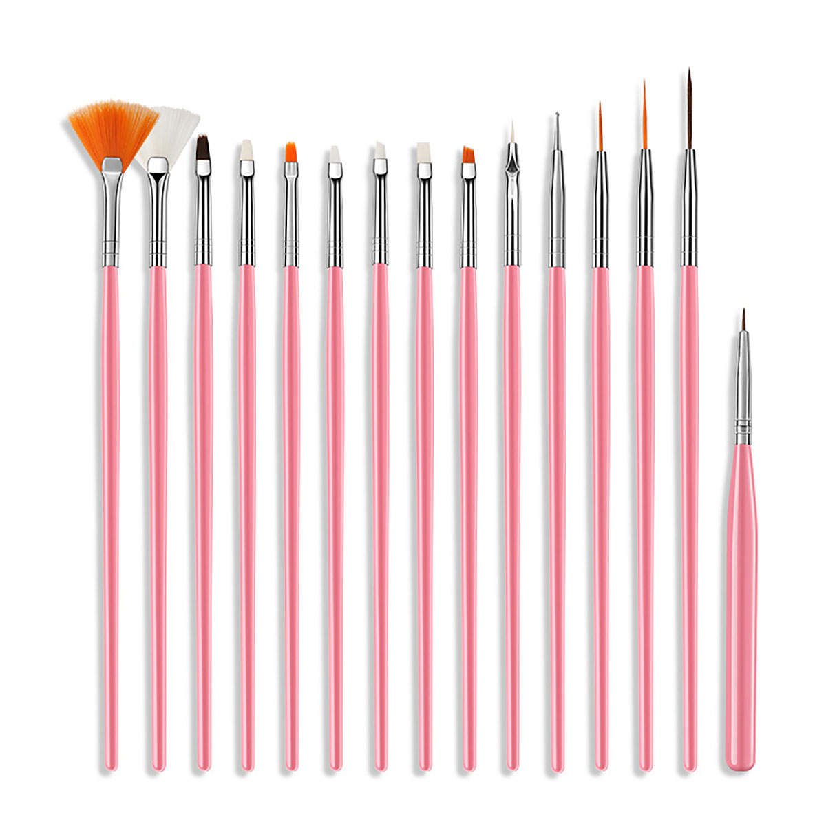 Detailing Brush Set - 15pcs Fine Detail Paint Brush Set