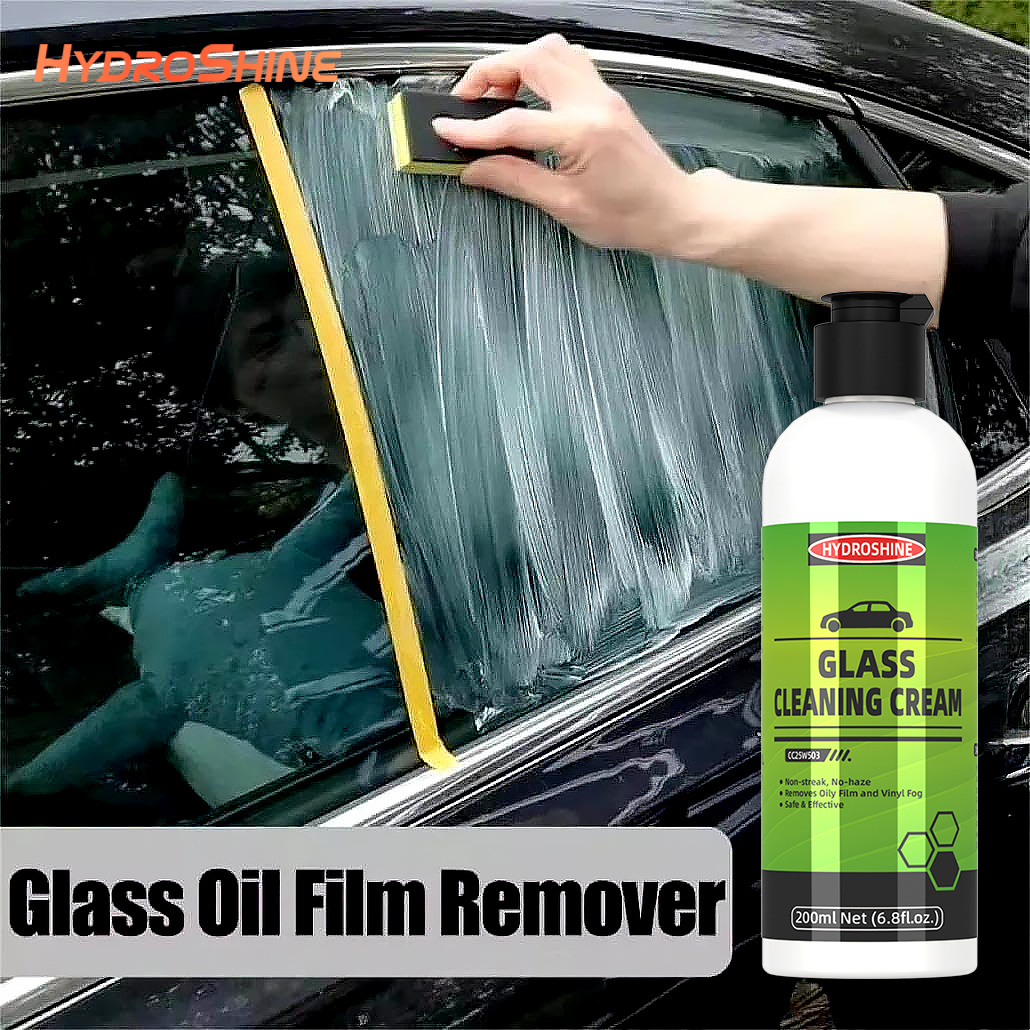 Glass Cleaner Streak - Hydroshine Car Glass Oil Film Remover