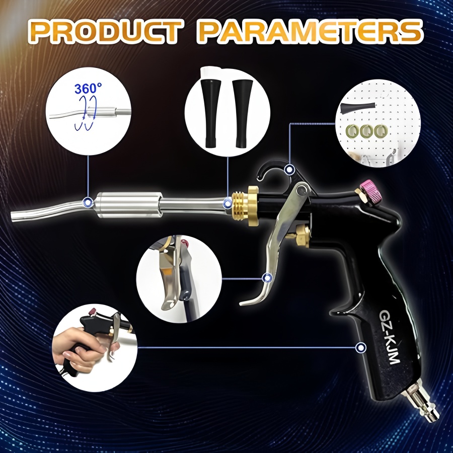 Air Blow Gun Car Interior Clea - Dirt Brush Interior ulasan dan harga