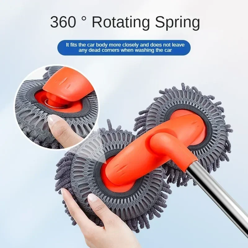 Car Washer Mop Foam Wash Brush - Car Cleaning Brush ulasan dan harga
