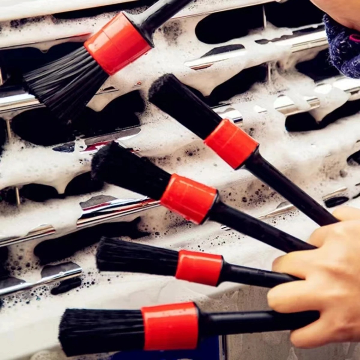 1-15Pcs Car Cleaning Detailing - Dirt Brush Interior ulasan dan harga