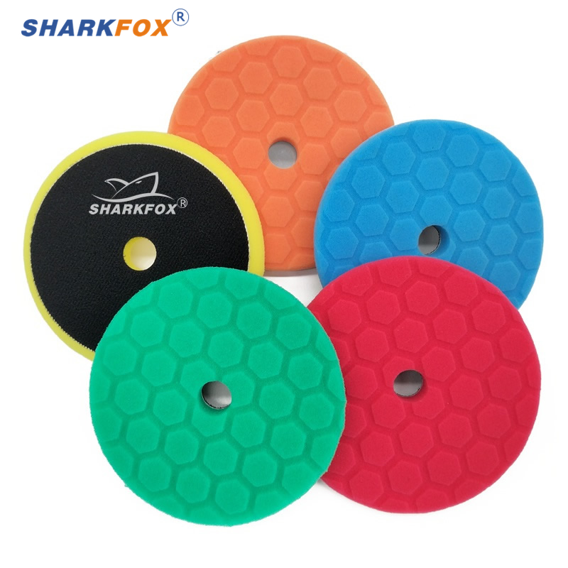 Sharkfox 5 pieces/set 5 Inch(1 - Polish Pad Set Buffer ulasan dan harga