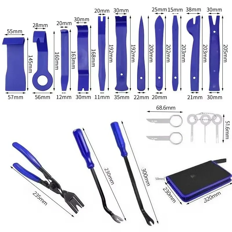 New Car Hand Tool Set Car Disa - Trim Restorer Plastic ulasan dan harga