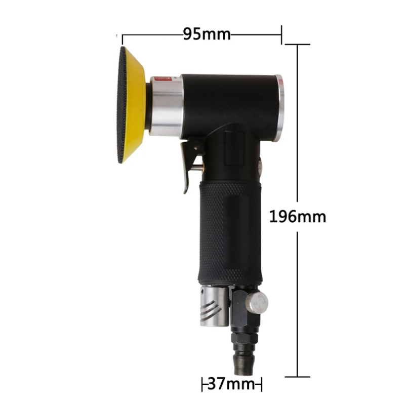 Air Sander Mini Pneumatic Grin - Polish Pad Set Buffer ulasan dan harga