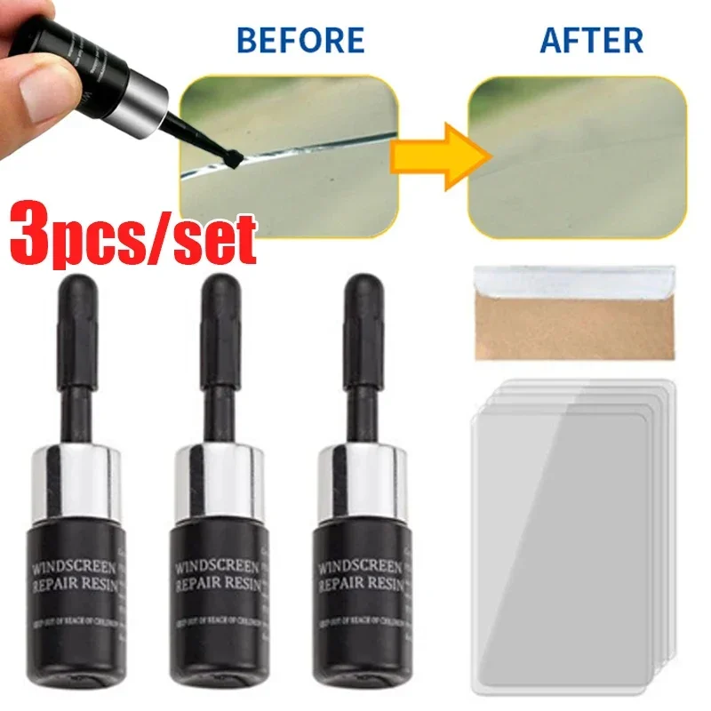 Car Glass Scratch Repair Fluid - Glass Cleaner Streak ulasan dan harga