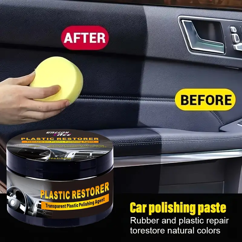 GREEDY TREE Automotive Plastic - Trim Restorer Plastic ulasan dan harga