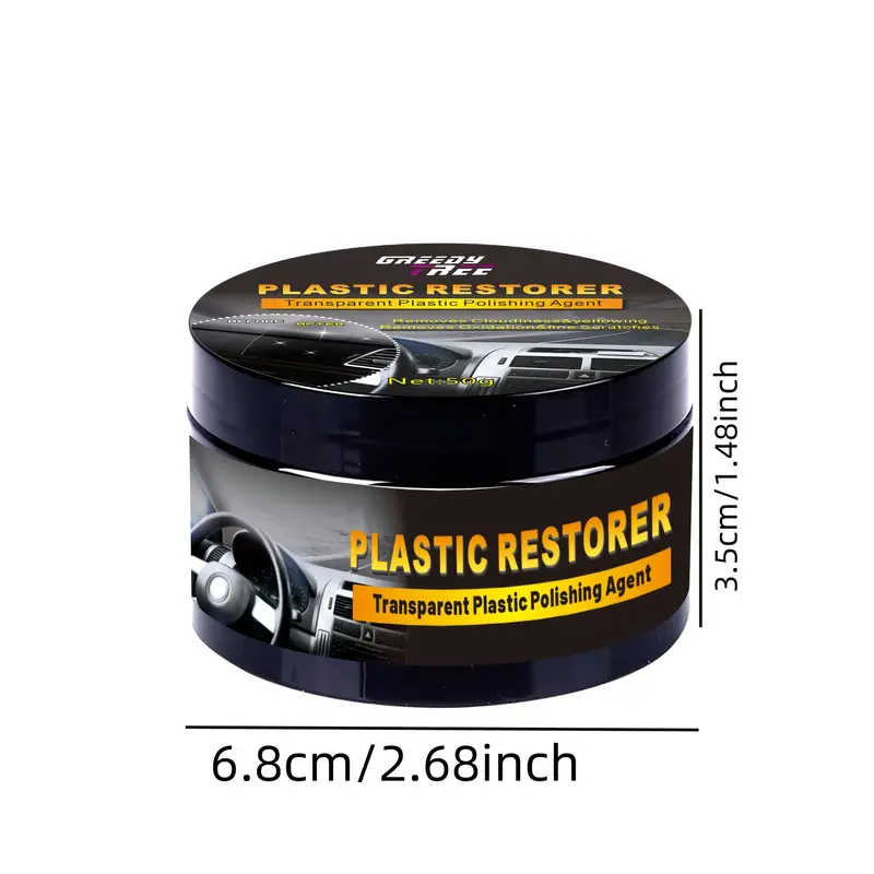 GREEDY TREE Automotive Plastic - Trim Restorer Plastic ulasan dan harga