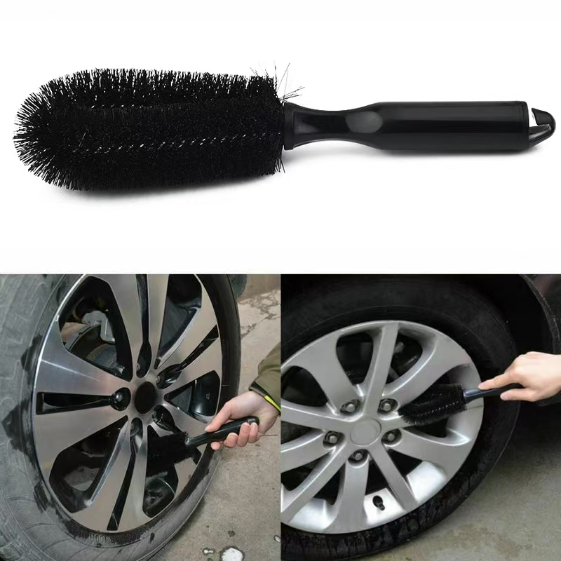Car Wheel Brush Soft Bristle T - Wheel Cleaner Alloy ulasan dan harga
