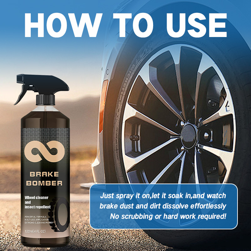 120ML Brake Bomber Car Hub Whe - Wheel Cleaner Alloy ulasan dan harga