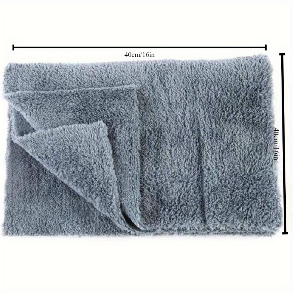 1/2/3/6pcs 16inch X 16inch 400 - Microfiber Towel Detailing ulasan dan harga