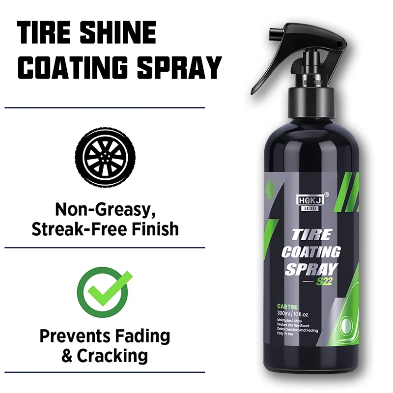 2026 Hot Tyre Gloss Tire Coati - Tire Shine Spray Sealant ulasan dan harga