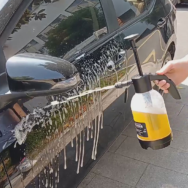 2L Hand Pump Foam Sprayer Hand - Foam Cannon Car Wash ulasan dan harga