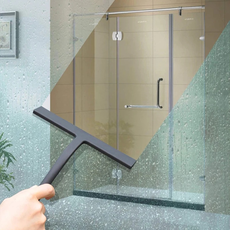 Matte Black Silicone Squeegee  - Glass Cleaner Streak ulasan dan harga