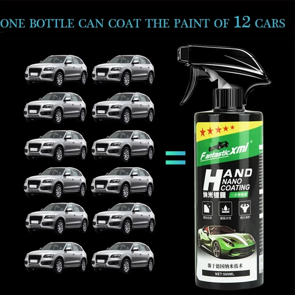 500Ml Nano Ceramic Car Coating - Interior Detailing Kit ulasan dan harga