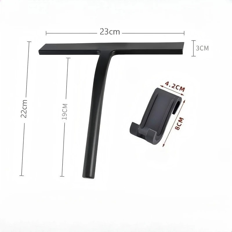 Matte Black Silicone Squeegee  - Glass Cleaner Streak ulasan dan harga