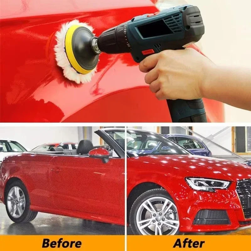New 8Pcs Car Polishing Pads Ki - Polish Pad Set Buffer ulasan dan harga