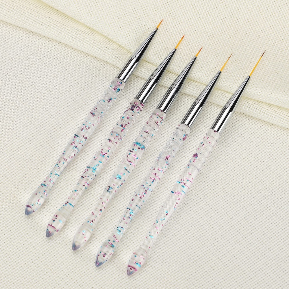 5 Pieces Professional Nail Art - Detailing Brush Set ulasan dan harga