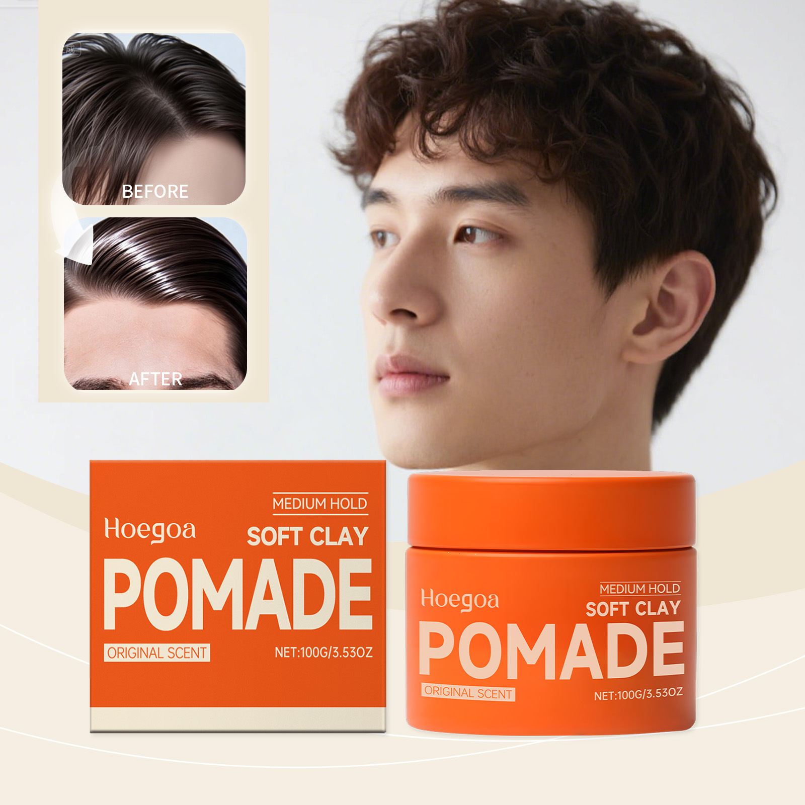 Original Hair Wax Long-Lasting - Clay Bar Lubricant ulasan dan harga