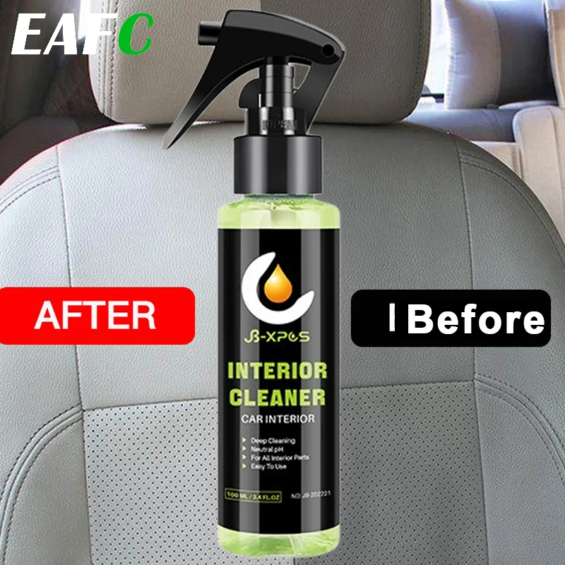 EAFC 50ML /100ML Car Foam Clea - Seat Cleaner Fabric ulasan dan harga