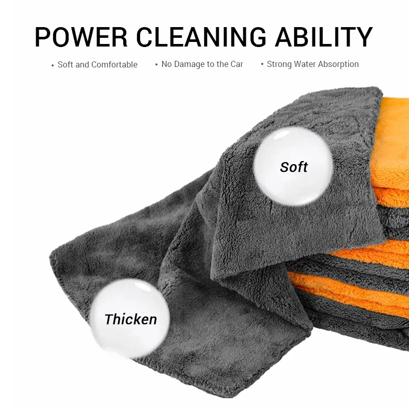 New 1/2/6/9 Packs 300GSM Car T - Microfiber Towel Detailing ulasan dan harga
