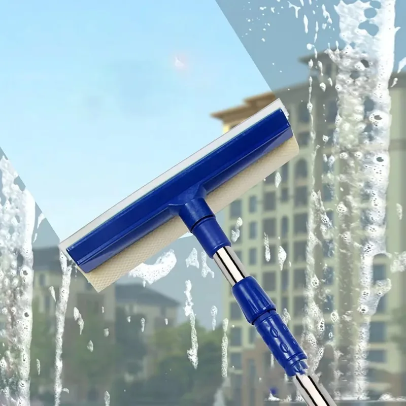 2 in 1 Telescopic Window Clean - Glass Cleaner Streak ulasan dan harga