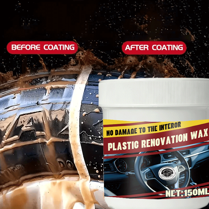 150G Plastic Renovation Wax Cr - Trim Restorer Plastic ulasan dan harga