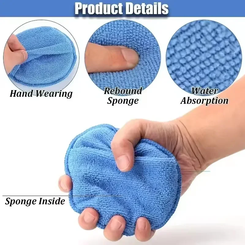 10/1Pcs 5-inches Microfiber Wa - Interior Detailing Kit ulasan dan harga