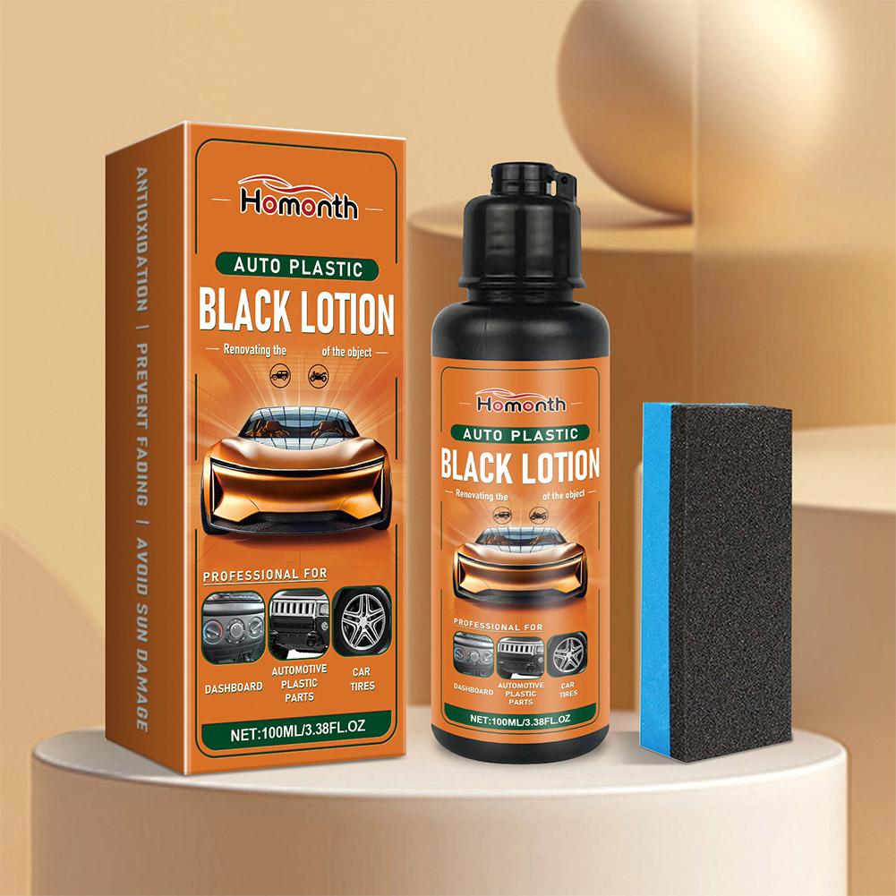 100ml Auto Plastic Black Lotio - Trim Restorer Plastic ulasan dan harga
